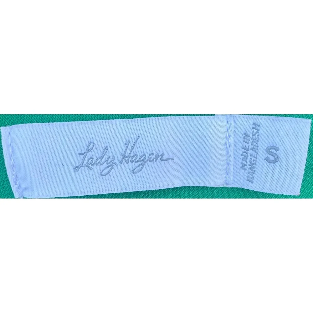 Lady Hagen Golf Skort‎ Green Tropical Monstera Print Athletic Golf Skirt Size S
